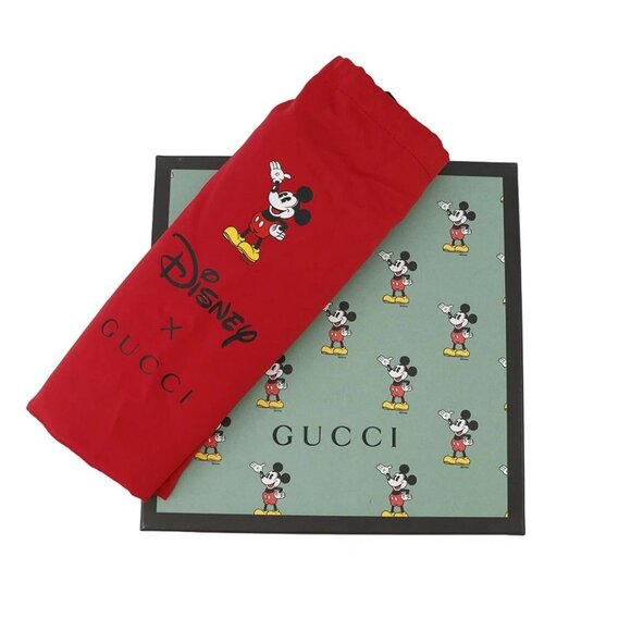 GUCCI Disney Collaboration Round Shoulder Bag GG Supreme/Leather Brown 603938 - Picture 13 of 13